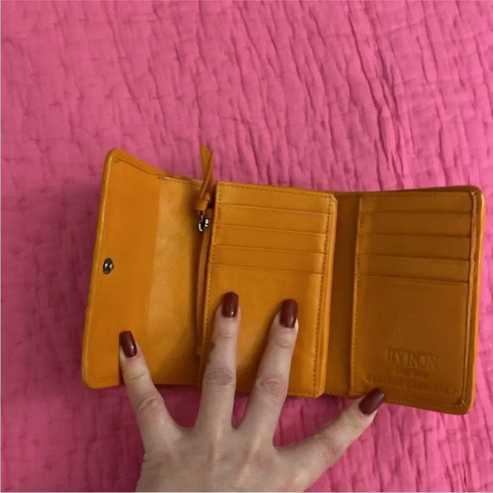 Byron New York genuine crocodile skin wallet